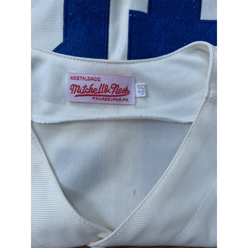 Mitchell‎ & Ness Cooperstown 1955 LA Dodgers Jackie Robinson Jersey Men 48 - Picture 3 of 7